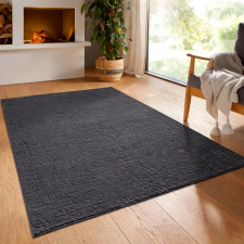  Modern szőnyeg Rio 3D Zoe (Antracit) 150x220cm Sötét Szürke lakástextília