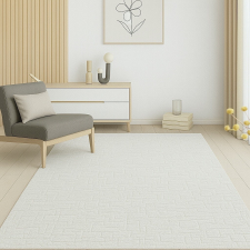  Modern szőnyeg Rio 3D Zoe (Cream) 200x280cm Krém lakástextília