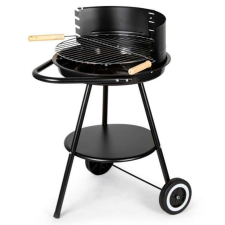 ModernHome kerti Grillkocsi fém polccal grillsütő
