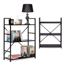ModernHome LOFT Fali Polc - 3 Polcos Fekete-Fém Kompozíció minden Otthonba bútor