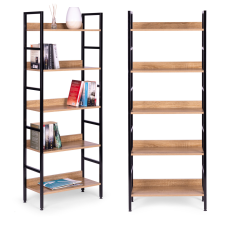 ModernHome Magas tetőtéri bútor 5 polccal, fém MDF ModernHome fürdőszoba bútor