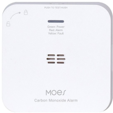 MOES CO Detector, Zigbee biztonságtechnikai eszköz