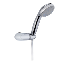 Mofém MOFÉM Basic zuhanyszett, Ducal zuhanytartó villa, kézizuhany, fém gégecső csaptelep