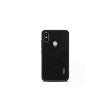 MOFI Bright Shield Xiaomi Mi 8 SE tok (szilikon keret, textil hátlap, fekete) tok és táska