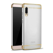 MOFI HUAWEI P20, MOFI SHIELD SLIM műanyag mobiltok, EZÜST tok és táska