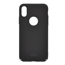 MOFI műanyag telefonvédő (ultravékony, logo kivágás) fekete gp-82679 tok és táska
