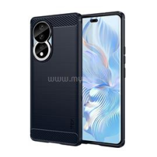 MOFI szilikon telefonvédő (ütésállóság, légpárnás sarok, szálcsiszolt, karbon minta) SÖTÉTKÉK (GP-147266) tok és táska