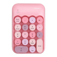 MOFII X910 vezeték nélküli numerikus billentyűzet pink (6950125747707) (X910 Pink) billentyűzet