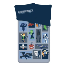 Mojang Minecraft Emblematic ágyneműhuzat 140×200 cm, 70×90 cm microfibre babaágynemű, babapléd