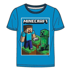 Mojang Minecraft gyerek rövid ujjú póló, felső 6-12 év Nr1