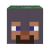 Mojang Minecraft MobHead Minis figura - Steve alvilági páncélban