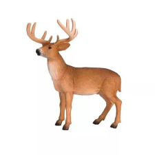 Mojo : Fehérfarkú szarvasbika - kézzel festett figura játékfigura