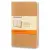 Moleskine Cahier S, barna - 3 darabos kiszerelés