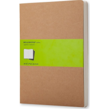 Moleskine Jegyzetfüzet Cahier 3 Darab Qp423 Barna Xl Sima (MS-705069) füzet