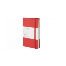 Moleskine Pocket Ruled Hardcover Notebook Red – Moleskine naptár, kalendárium