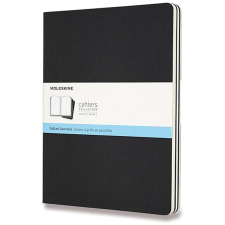 Moleskine XL, pontozott, fekete - 3 db füzet