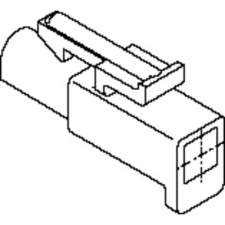 MOLEX Hüvelyház kábel 19091019 1 db (19091019) villanyszerelés