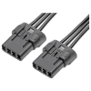 MOLEX Hüvelyház kábel 215310-1042 1 db (215310-1042)