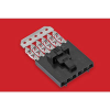 MOLEX Hüvelyház kábel Pólusok száma 6 Raszterméret: 2.54 mm 14562064 1 db tubus (14562064)