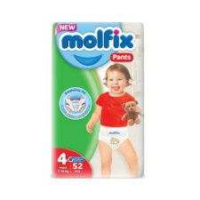 Molfix bugyipelenka Pants (4-es) 9 - 14 kg (52 db/cs) pelenka
