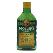 Möllers tőkehalmáj olaj citrom íz 250ml vitamin és táplálékkiegészítő
