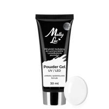 MollyLac akrilgél - White 02. 30ml műköröm zselé