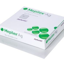 Mölnlycke Mepilex Ag 17,5 x 17,5 cm 1db gyógyászati segédeszköz