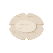 Mölnlycke Mepilex Border Flex 7,8x10 cm ovális, 1 db gyógyászati segédeszköz