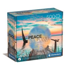  Móló Peaceful 500 db-os Peace puzzle Clementoni puzzle, kirakós