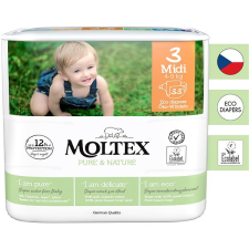 Moltex Pure & Nature Midi 3 méret (33 db) pelenka
