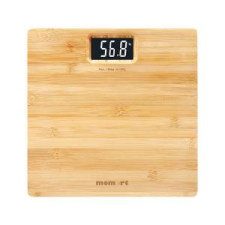 Momert Személy mérleg bambusz + mûanyag 180kg-ig 5877 mérleg