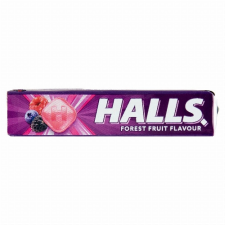 Mondelez Hungária Kft. Halls erdei gyümölcsízű, töltetlen keménycukorka 33,5 g csokoládé és édesség