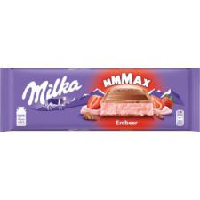 Mondelez Hungária Kft. Milka 300g Eper tejcsokoládé - Erdbeer csokoládé és édesség