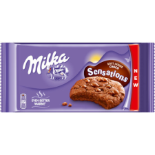 Mondelez Hungária Kft. Milka keksz Sensations Soft Inside Choco 156g 5785 csokoládé és édesség