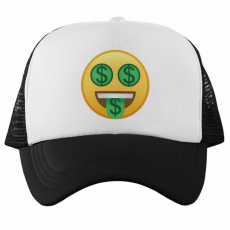  Money Emoji - Trucker Hálós Baseball Sapka