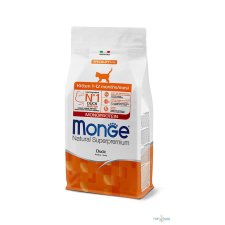  Monge Cat 1,5kg Kitten Kacsa Monoprotein macskaeledel