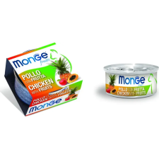 Monge Cat Fruit Csirke &amp; gyümölcsök 80 g macskaeledel