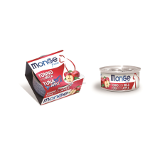 Monge Cat Fruits Adult - tonhal és alma 80 g macskaeledel