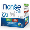 Monge Cat Grill Multibox Adult nyúl-bárány 12x85g