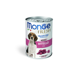  Monge Dog Fresh Adult konzerv - borjú 400 g kutyaeledel