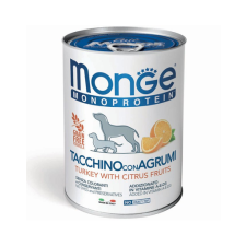Monge Dog Fruit Monoprotein Pulyka rizzsel és naranccsal 400 g kutyaeledel