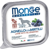 Monge Dog Grain Free Monoprotein Lamb & Blueberries Paté (48 x 150 g) 7.2kg