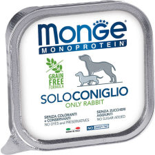 Monge Dog Grain Free Monoprotein Rabbit Paté (48 x 150 g) 7.2kg kutyaeledel