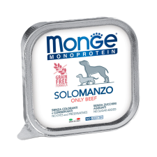 Monge Dog Monoprotein Pate Alutálcás Kutyaeledel (100% Marha) - 150 g kutyaeledel