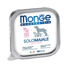 Monge Dog Monoprotein Pate Alutálcás Kutyaeledel (100% Sertés) - 150 g kutyaeledel