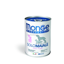  Monge Dog Monoprotein paté - sertés 400 g kutyaeledel