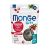 Monge GIFT Bőr- és Szőrápoló Monoprotein Jutalomfalat Kutyáknak (Lazac és Vörösáfonya) - 150 g