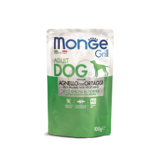 Monge Grill Dog Adult - bárány, zöldségek 100 g kutyaeledel