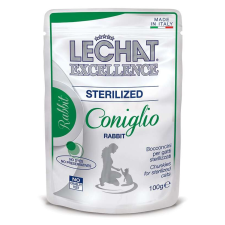 Monge Lechat Excellence Sterilized nyúl 100g alutasak macskaeledel