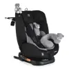 Moni I-maxx autós ülés, isofix, forgatható, 2 plüss+párna 40-150cm szürke MBN-112413